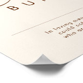 シンプル砂漠 |ナチュラルホワイトこのキャンドル ポスター (角)