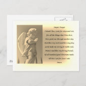 シンプル祈りの言葉はがき ポストカード (正面/裏面)