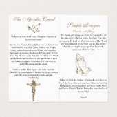 シンプル祈り-祈りの言葉カード 名刺 (内部フラット)