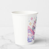 シンプル神話竜の赤ちゃんシャワー 紙コップ (右)