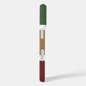 シンプル秋パタストライプのーンパーソナライズされた Case-Mate iPhoneケース (裏面 / 右)