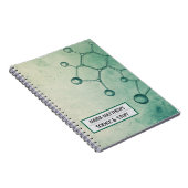 シンプル科学エレガントスパイラル写真ノート ノートブック (右側)