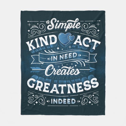 シンプル種別法フリースブランケット（中） フリースブランケット (正面)