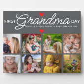 シンプル第1おばあちゃんの日フォトコラージュ フォトプラーク (正面)