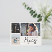 シンプル第1母の日写真のはがき ポストカード (スタンド正面)