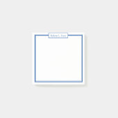 シンプル精巧な線パーソナライズされたカスタム ポストイット (正面)