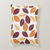 シンプル紅葉アクセント枕 アクセントクッション (裏面(縦))