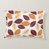 シンプル紅葉アクセント枕 アクセントクッション (裏面)