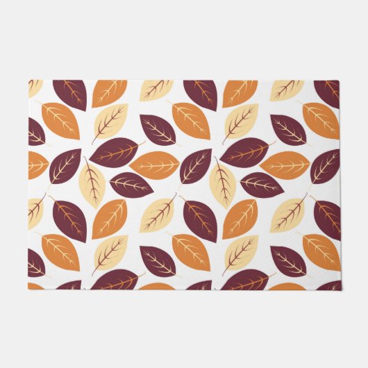 シンプル紅葉形式 ドアマット (正面)