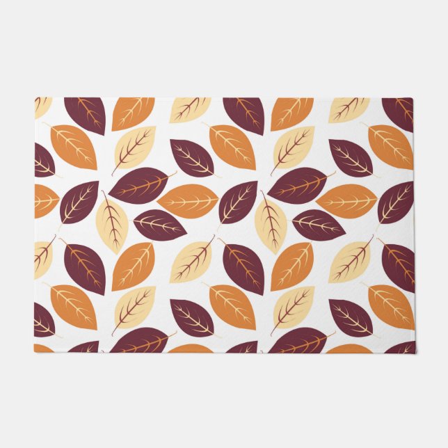 シンプル紅葉形式 ドアマット (正面)