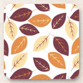 シンプル紅葉飲料用コースター コースター (正面)