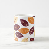 シンプル紅葉 コーヒーマグカップ (中央)