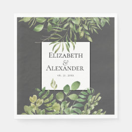 シンプル紅葉、結婚披露宴 スタンダードランチョンナプキン