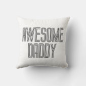 シンプル素晴らし父の日 |装飾用クッション クッション (裏面)