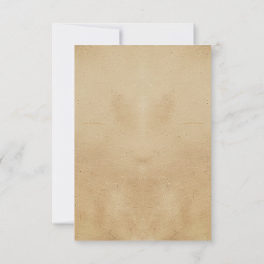 シンプル素朴エレガント大晦日パーティー 招待状 (裏面)