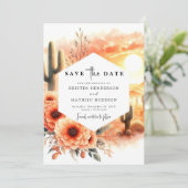 シンプル素朴サク結婚ス セーブザデート (スタンド正面)