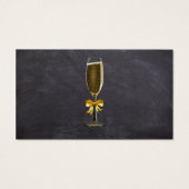 シンプル素朴シャルボ結婚ード無料チケット (裏面)