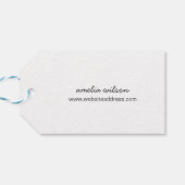 シンプル素朴スタイリッシュ手作りクラフト ギフトタグ