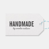 シンプル素朴スタイリッシュ手作りクラフト ギフトタグ