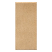 シンプル素朴モダンKraftサロンサービスメニュー ラックカード (裏面)