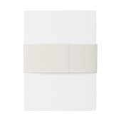 シンプル素朴モノグラムのBoho結婚のマッチング 招待状ベリーバンド (裏面例)