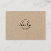 シンプル素朴ロカスタムゴ 予約カード (裏面)