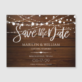 シンプル素朴木の弦のライト日付を保存