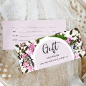 シンプル紫フローラクラシック贈与証