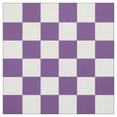 シンプル紫市松模様に板 ファブリック (見本)