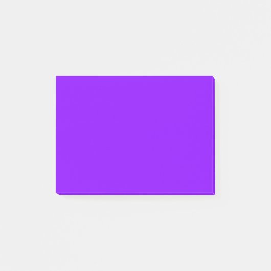 シンプル紫/藍 ポストイット (正面)