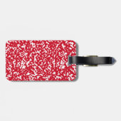 シンプル組赤と白成ノート ラゲッジタグ (裏面横)