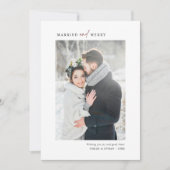 シンプル結婚したとメリー新婚 シーズンカード (正面)