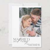 シンプル結婚したとメリー新婚 シーズンカード (正面)