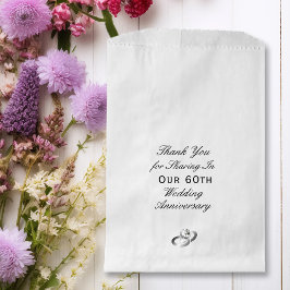 シンプル結婚のアニバーサリーダイヤモンドリングや輪ありがとう フェイバーバッグ