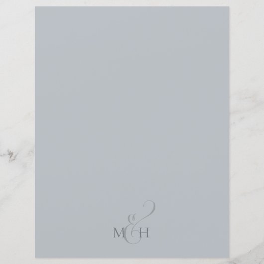 シンプル結婚のミニマルな書道カードギフト (裏面)