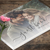 シンプル結婚の書道台本の写真 ゲストブック