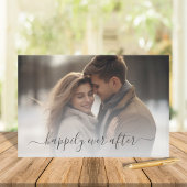 シンプル結婚の書道台本の写真 ゲストブック