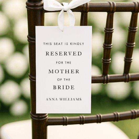 シンプル結婚の椅子ラベル、座席ラベル、座席ラベル、 招待状