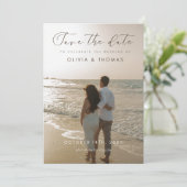 シンプル結婚の 招待状 (スタンド正面)