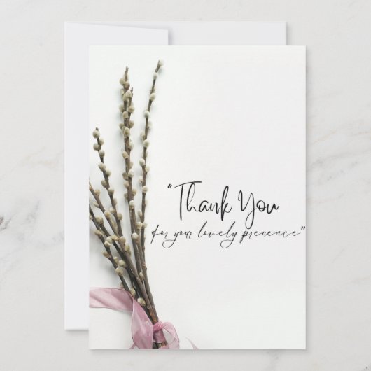 シンプル結婚の 招待状 (裏面)