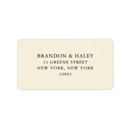 シンプル結婚ラベル ラベル