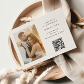 シンプル結婚写真 セーブザデート