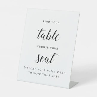 シンプル結婚名刺記号 台座サイン