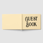 シンプル結婚客書 ゲストブック (全面)