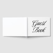 シンプル結婚客書 ゲストブック (全面)