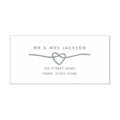 シンプル結婚差出人住所 セルフインキングスタンプ (デザイン)