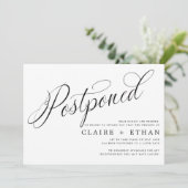 シンプル結婚延挿入 招待状 (スタンド正面)