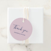 シンプル結婚式の引き出物モダンサンキューギフトラベル フェイバータグ (インサイチュ)