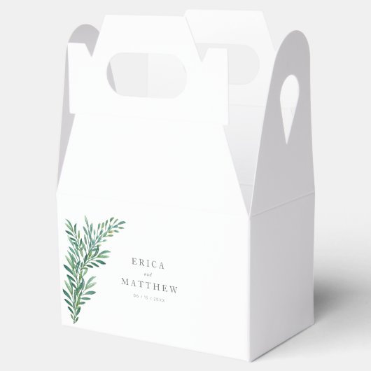 シンプル結婚式の引き出物箱 フェイバーボックス (オープン)