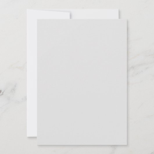 シンプル結婚式招待状 招待状 (裏面)